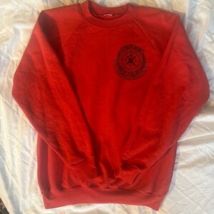 vintage 90s red sweatshirt, Unisex, New Zealand Outward Bound